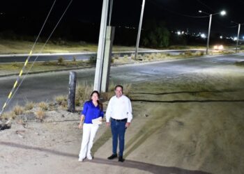 Impulsa Alcalde iluminación de 30 espacios públicos en el último trimestre