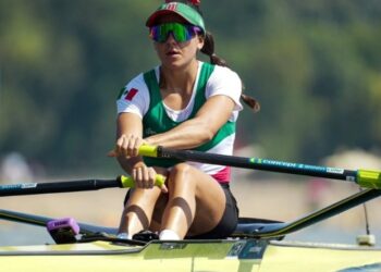 Kenia Lechuga gana medalla de oro en remo en los Panamericanos
