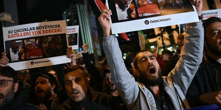 Nuevas manifestaciones en el mundo árabe en apoyo a Gaza
