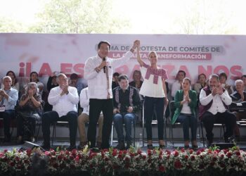 Mario Delgado llama a continuar con la formación de comités en todo el territorio nacional