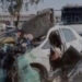 Aparatoso choque en Av. Central; conductor muere y acompañante queda prensado