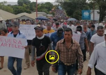 Habitantes de Ocosingo en Chiapas, Exigen mayor seguridad contra crimen organizado en