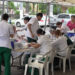 Responden más de 400 navojoenes a la vacunación contra covid- 19 e influenza