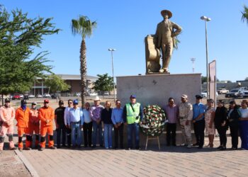 GOBIERNO MUNICIPAL CONMEMORA EL 116 ANIVERSARIO LUCTUOSO DE JESÚS GARCÍA «EL HÉROE DE NACOZARI»