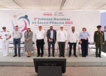 Dan “banderazo” a acciones de la Segunda Jornada Nacional de Salud Pública