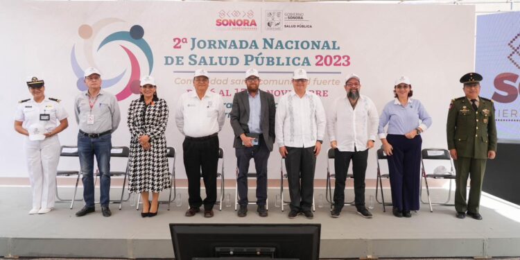 Dan “banderazo” a acciones de la Segunda Jornada Nacional de Salud Pública