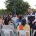 Con entusiasmo familias del campo 19 reciben a  Jesús Flores