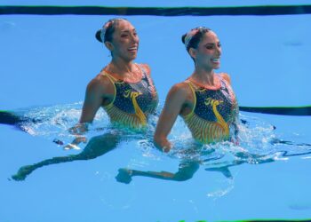 Sirenas mexicanas logran el oro panamericano en nado sincronizado