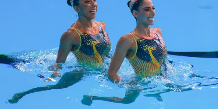 Sirenas mexicanas logran el oro panamericano en nado sincronizado