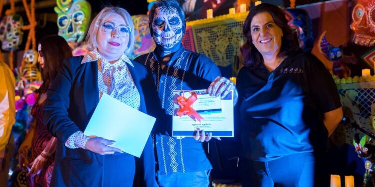 Celebra SEC Sonora el Día de Muertos con gran fiesta cultural