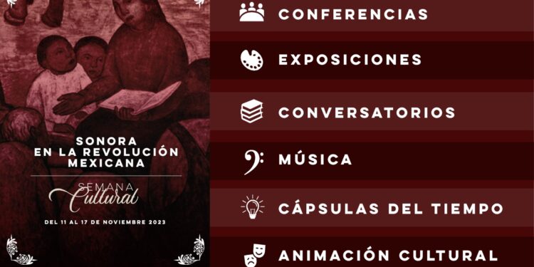 Invita SEC a participar en la Semana Cultural “Sonora en la Revolución Mexicana”