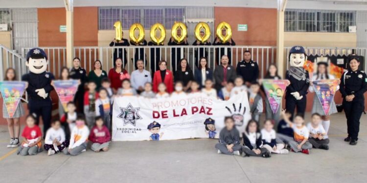 100 mil niñas y niños sonorenses son Promotores de la Paz