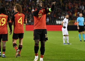 Bélgica destroza a Azerbaiyán con cuatro goles de Lukaku