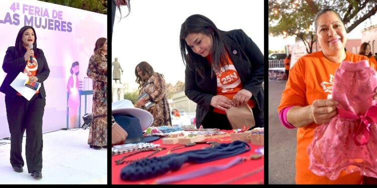 Reúne IV Feria de las Mujeres a 150 emprendedoras en la Plaza Hidalgo