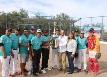 El alcalde Jesús Flores anunció alumbrado para Estadio de Beisbol