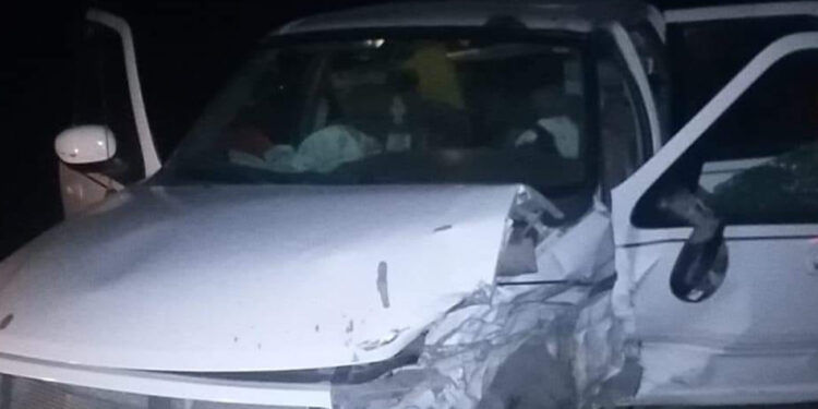 Se regista fuerte choque en la carreteras de las bocas, hay dos lesionados