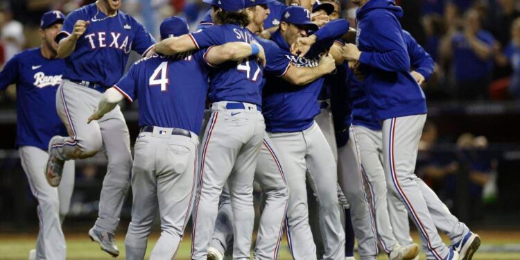 Rangers de Texas ganan la Serie Mundial