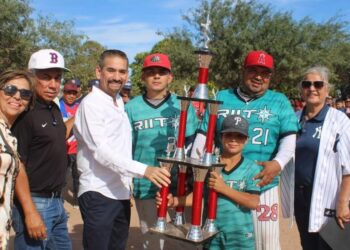 El riito campeón de beisbol de segunda fuerza.