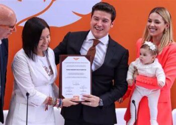 Samuel García se registra como precandidato a la Presidencia por Movimiento Ciudadano