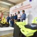 Da Toño Astiazarán bienvenida a SERI, robot para extinción de incendios