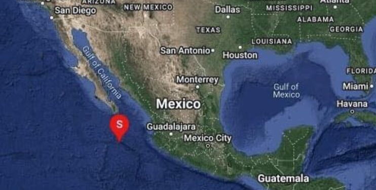 SE REGISTRA SISMO EN LOS CABOS, SAN LUCAS.