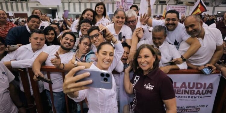 ‘Es tiempo de mujeres transformadoras, es tiempo de mujeres humanistas’, celebró Sheinbaum Pardo