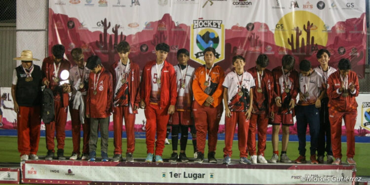 Logra el hockey sonorense siete medallas en la Copa Baja
