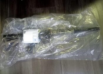 Aseguran Sedena y Policía Estatal armas de fuego, cargadores y cartuchos