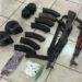 SEDANA y Policía Estatal asegura armamento y narcótico en Sonoyta