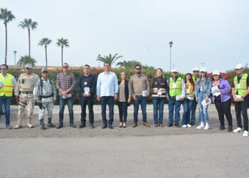 En “VOLANTEO” Alcalde Elías Retes  reitera a viajeros hospitalidad y seguridad de Navojoa