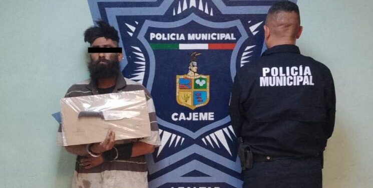 Agentes de la SSPM detienen a un hombre por portación de arma prohibida