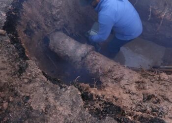 REPARA OOMAPAS FUERTE FUGA DE AGUA