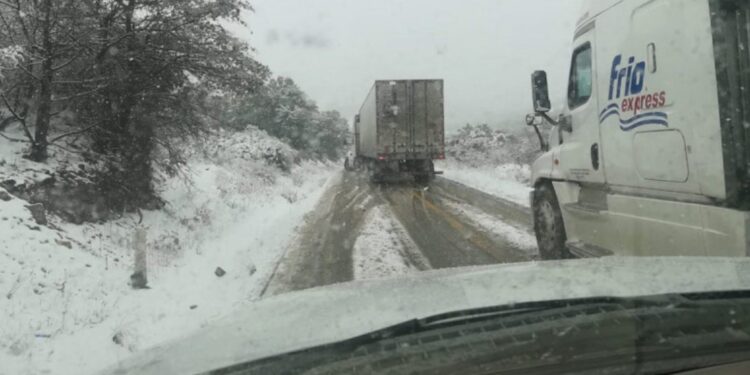 Se registran heladas en sierras de Chihuahua, Coahuila, Durango, Sonora y Zacatecas