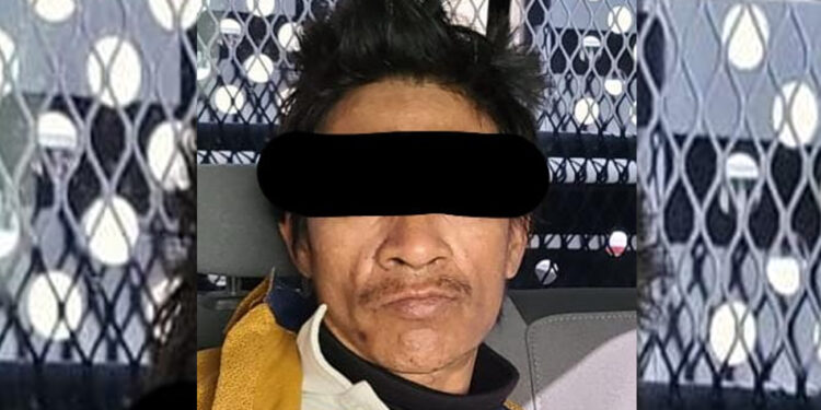 Detiene Policía Estatal a sujeto por violencia familiar en contra de dos mujeres.