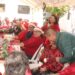 Conviven adultos mayores en gran posada que les organizó DIF