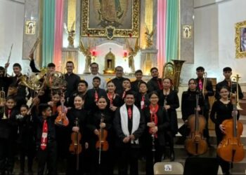Niños y jóvenes nogalenses musicalizan la Navidad