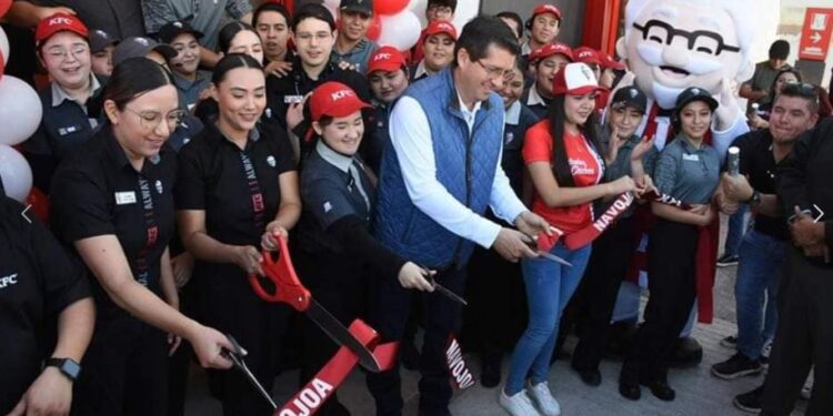Inaugura Kentucky Fried Chicken sucursal en Navojoa