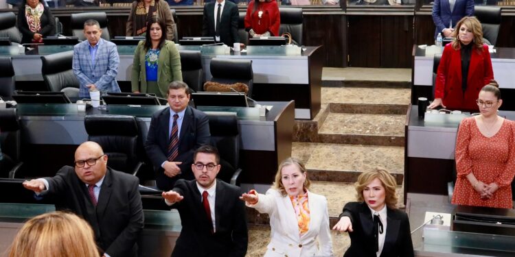 Ratifica Congreso de Sonora nombramiento de magistrados del TJA