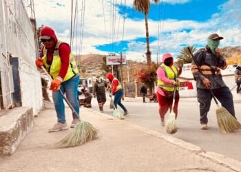 Cumplen con programa normal  trabajadores de Imagen Urbana