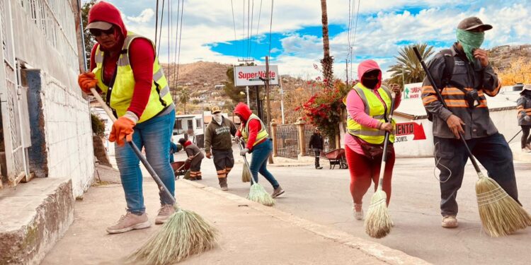 Cumplen con programa normal  trabajadores de Imagen Urbana