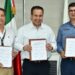 Acuerdan Alcalde y Sindicato de Bomberos convenio con beneficios económicos y laborales