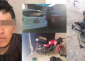 Vehículos, armas, droga y detenidos en Cajeme