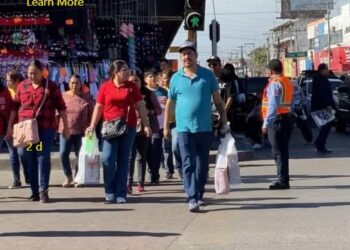 Implementa policía municipal operativo para prevención de accidentes en el centro.