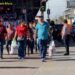 Implementa policía municipal operativo para prevención de accidentes en el centro.