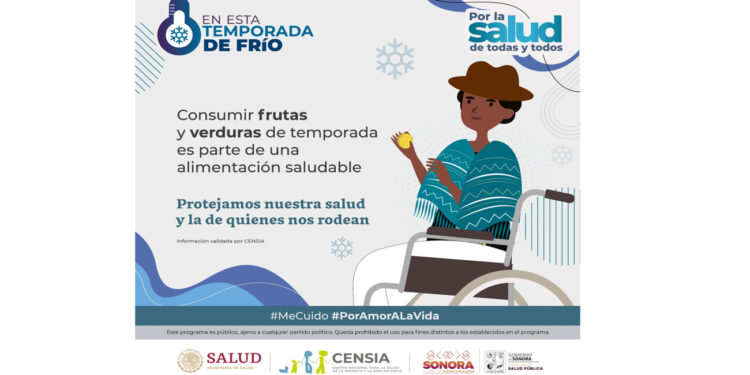 Salud Sonora llama a cuidarse de las bajas temperaturas