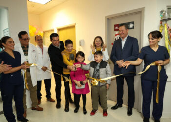 Inaugura Isssteson Sala de Quimioterapia Ambulatoria Pediátrica en el Hospital Chávez