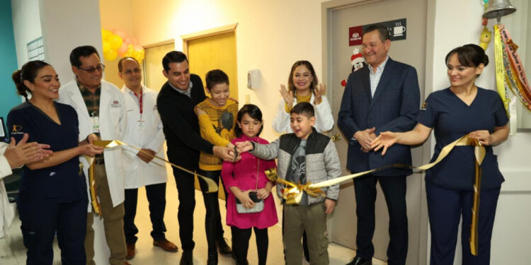 Inaugura Isssteson Sala de Quimioterapia Ambulatoria Pediátrica en el Hospital Chávez