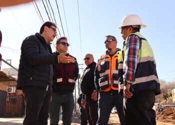 Constata Alcalde Gim avance de la impresionante obra de la Tecnológico