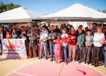 Compromiso con el Bienestar: Gobierno de Sonora Invierte 2 mdp en rehabilitación de espacios públicos en comunidad de Huatabampo