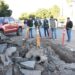 Supervisa  Jorge Alberto Elías Retes obras que se realizan en diversos sectores de Navojoa